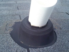 Kennesaw's Best Gutter Cleaners' Certainteed Certified roofers can replace your cracked and rotted vent boots.