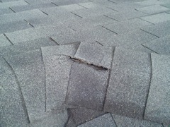 Kennesaw's Best Gutter Cleaners' Certainteed Certified roofers can replace cracked ridgecaps.